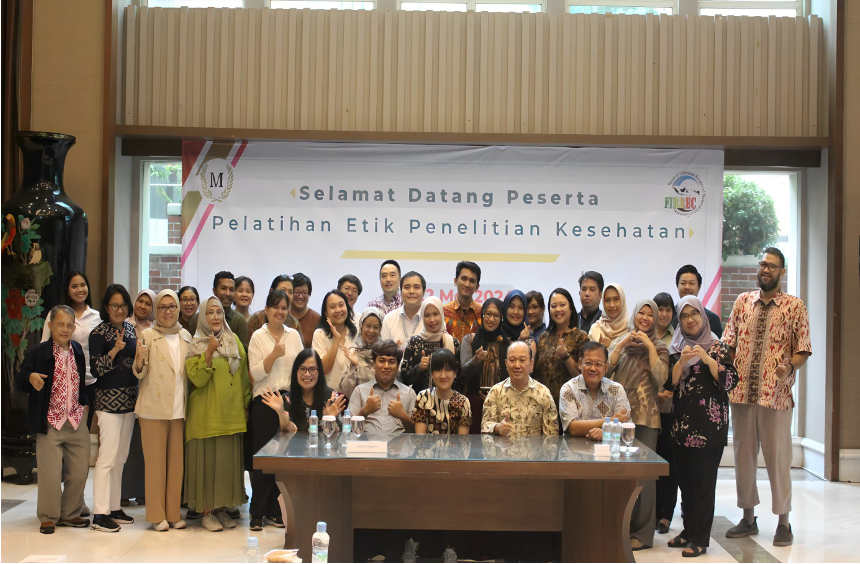 PELATIHAN ETIK PENELITIAN KESEHATANKerjasama KEP Mochtar Riady Institute for Nanotec hnology (MRIN EC) &  FIRREC. 21-22 MEI 2024